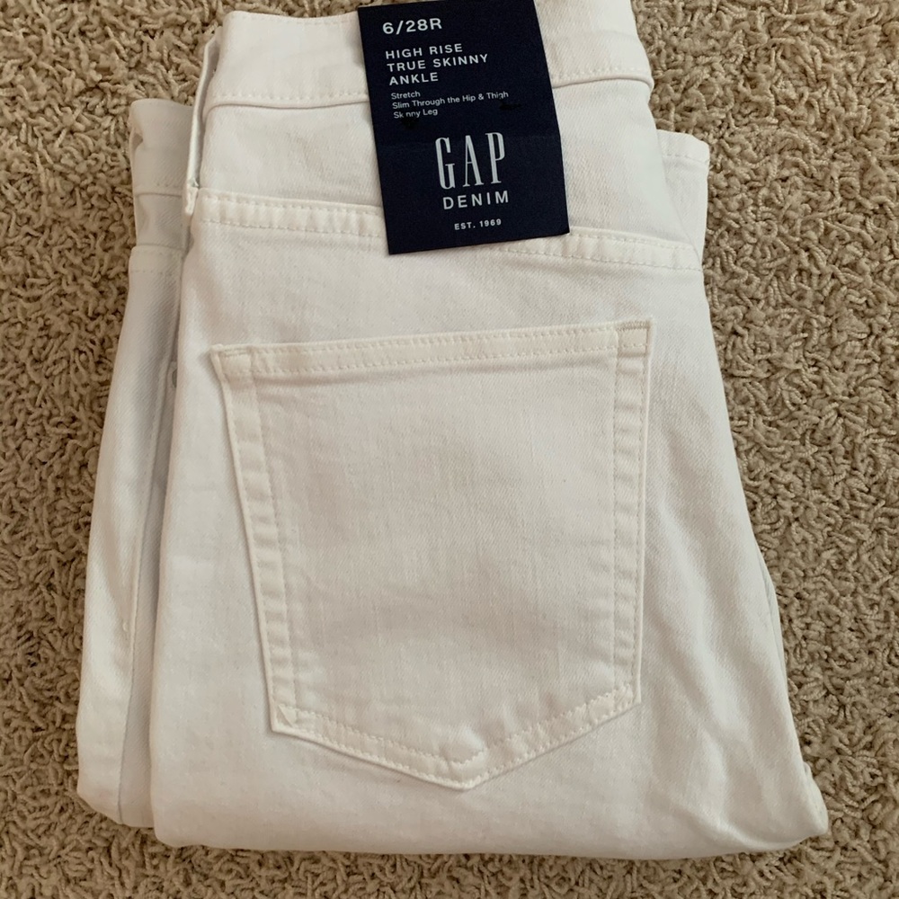 Gap high waisted jeans